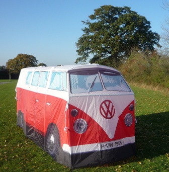 VW Camper Tent new glamping accommodation for 2012