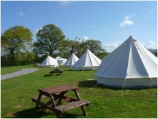 bell tent glaming, dorset glampsite, family glamping holiday